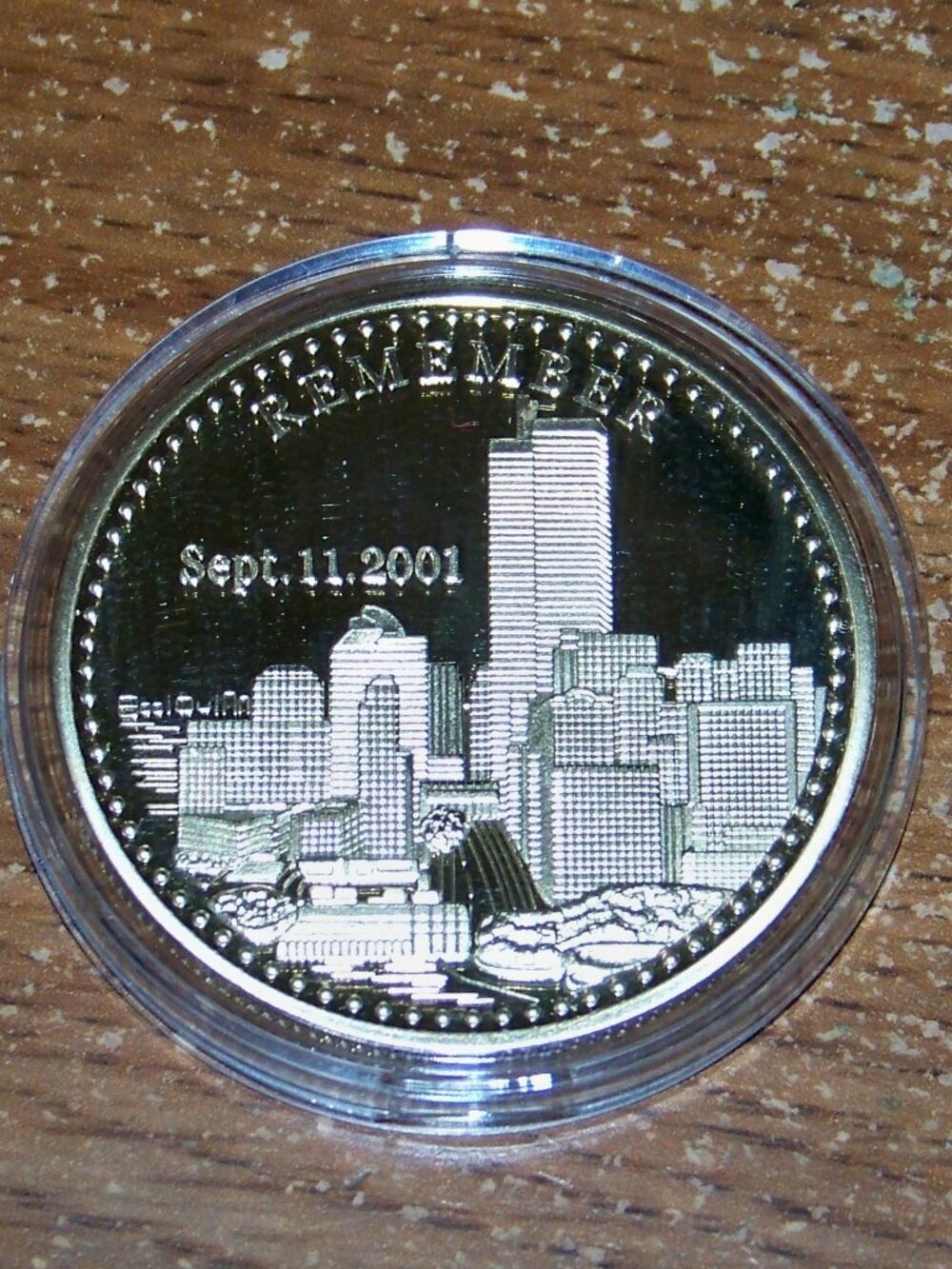 Commemorative Remember 9/11 Coin, New